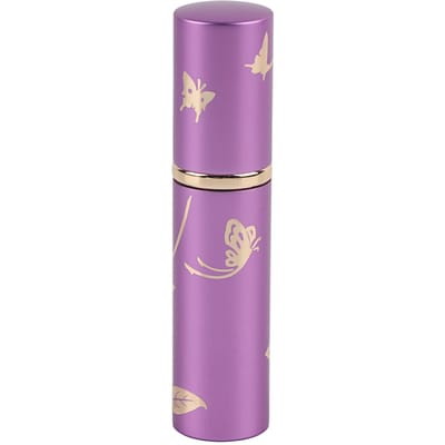 Draagbare Parfumfles Aluminium Verstuiver Lege Cosmetische Sprayfles 10ml (Paars) pink