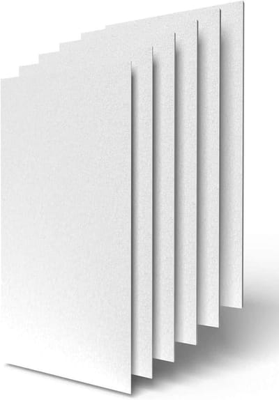 Polystyreen Platen - Isolatieplaten Kunststof - Warmte Isoleren - Gemiddelde Dichtheid - 100x50 cm - Wit