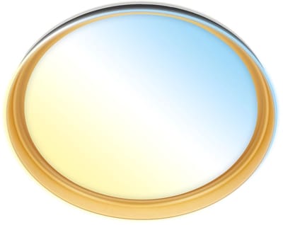 BRILONER Gima – LED Plafondlamp – dimbaar met afstandsbediening – instelbaar van warm wit tot koud wit licht – timerfunctie – Ø51cm