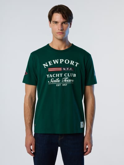 North Sails T-shirt Met zeilprint