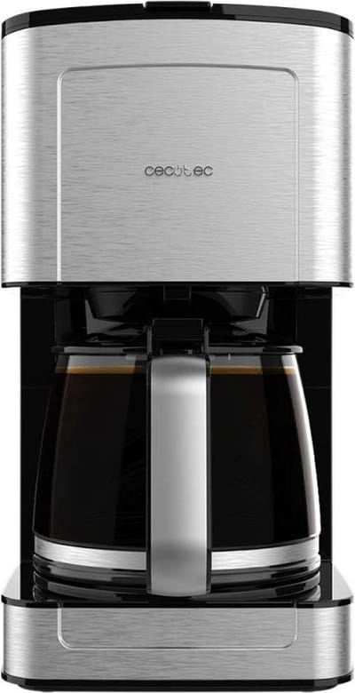 Cecotec Koffiezetapparaat - Filterkoffie - 1.3 Liter / 12 Kopjes- Warmhoudfunctie - Glazen Kan