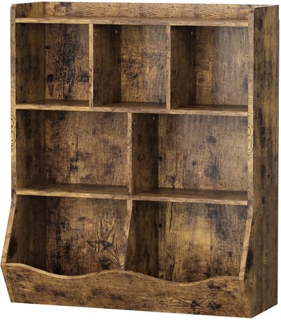 Kinderboekenplank 3-Laags - Boekenkast voor Kinderkamer - Bruin