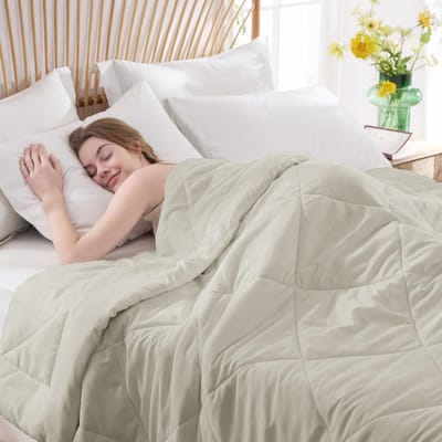 MKSS® Dekbed 180x200 - Tweepersoons - Dekbed - 180x200cm -Beige