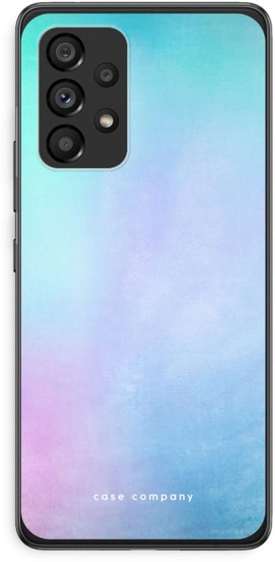 Case Company® - Hoesje geschikt voor Samsung Galaxy A53 5G hoesje - Mist pastel - Soft Cover Telefoonhoesje - Bescherming aan alle Kanten en Schermrand