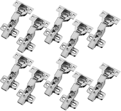 Set van 10 BLUM middenscharnier 71B3650 110° met automatische sluiting incl. montageplaat 173L6100
