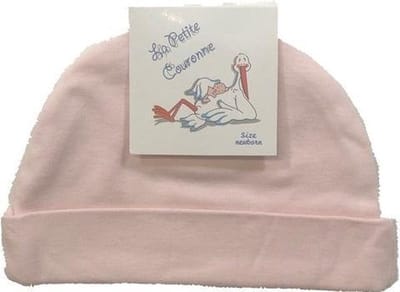 La Petite Couronne Mutsje Uni Roze Maat 50/56