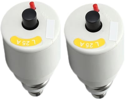 Allecto - Schroefautomaat - Contactzekering - Europese Kwaliteit - E27 Schroefdraad - Vervangbare Fuser - Betrouwbaar en duurzaam - Geschikt voor d...