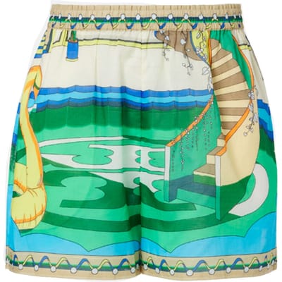 Tory Burch Fantasia shorts