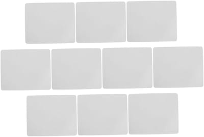 Sublimatie Muismatten - Werkplek Accessoires - Thuis Kantoor - Antislip Onderkant - 22x18cm - Wit