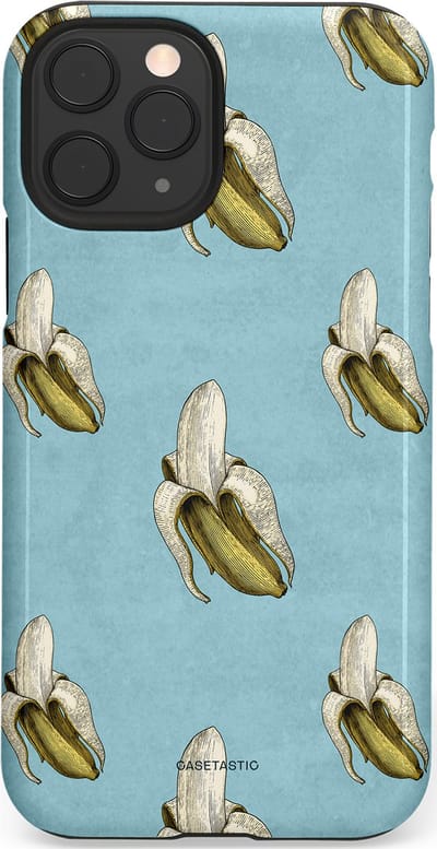 Casetastic Hoesje Geschikt voor Apple iPhone 11 Pro - Stijlvolle Beschermende Duo-layer Case - Vintage Fruit Design