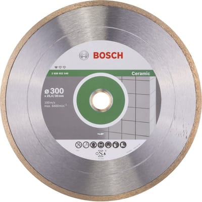Bosch - Diamantdoorslijpschijf Standard for Ceramic 300 x 30+25,40 x 2 x 7 mm