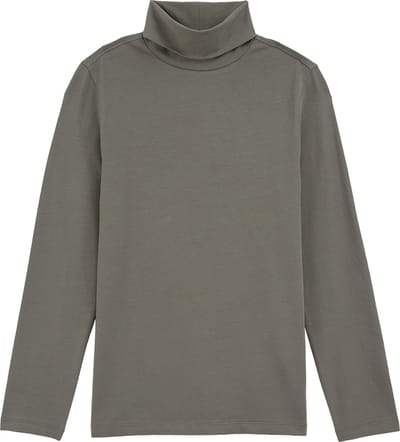 WE Fashion Jongens T-shirt met col van katoenmix