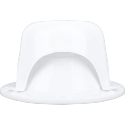 Bouchon de ventilation de plomberie pour camping-car résistant aux odeurs installation facile couvercle de ventilation de toit pour remorque camping-car van blanc White blanc