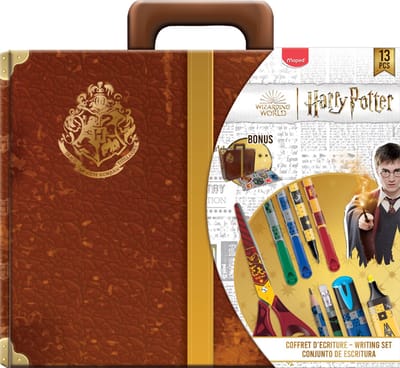 Tekenset Harry Potter, 13-delig, in koffer