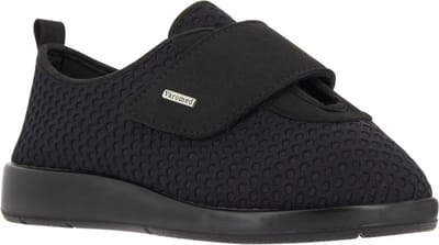 Varomed Verbandschoen Valencia Stretch laag Model met Klittenbandsluiting Zwart