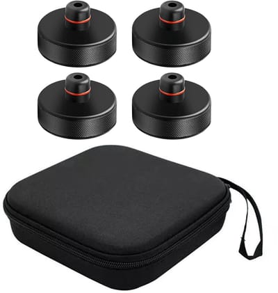 Dailygoods - Rubber pads voor autokrik - Jack Pad-adapter - Beschermend rubber - Stabiele adapter - Geschikt voor Tesla Model S/3/Y/X - Inclusief opbe...