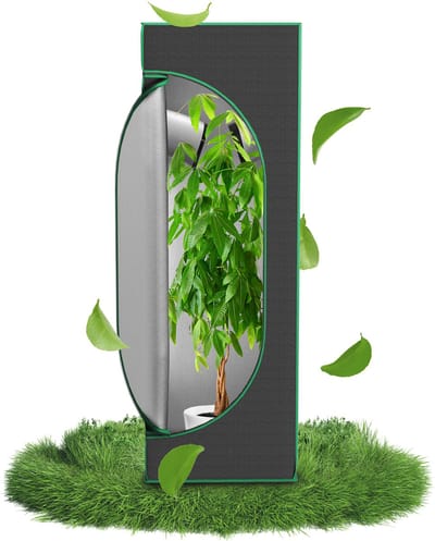 Kweektent voor binnen kweekkast lichtdichte en waterdichte plantentent kweektent binnen kweektent kweektent - 40x40x120cm