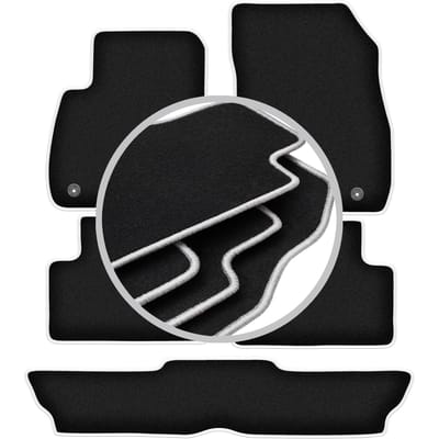 CARLUX-SILVER automatten voor: Opel Zafira C 7-zitter (2012-2019)