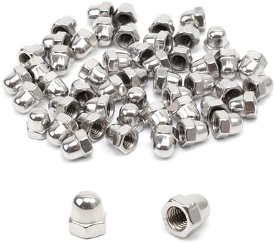 Cap nuts set van 50 stuks - Ideaal voor bevestigen en afwerken van schroefverbindingen, duurzaam en veelzijdig gebruik
