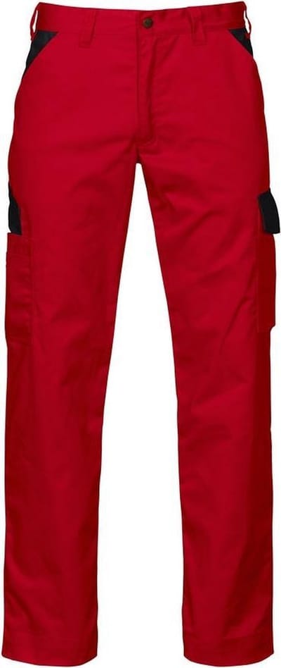 ProJob 2518 BROEK ZONDER KNIEZAKKEN 642518 - Rood - C46
