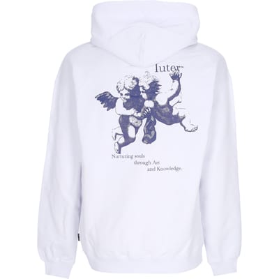 Lichtgewicht Hoodie Man Souls Hoodie White