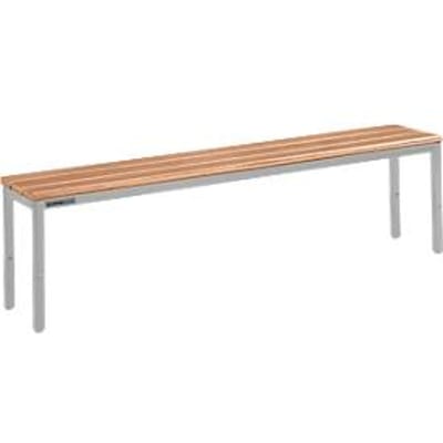 Schäfer Shop Select bank, voor kleedkamers, B 1495 x D 310 x H 415 mm, lichtgrijs