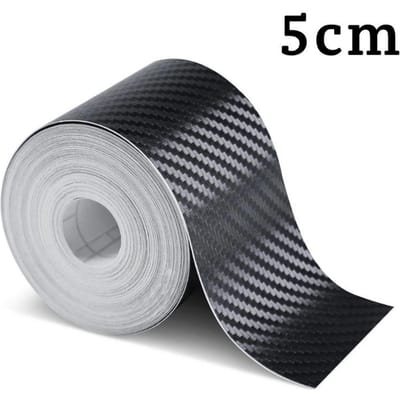 1-10m Nano Fibre de Carbone Voiture 3D Ruban Autocollant Porte Rétroviseur Pâte Protecteur Bande DIY Protection Film Protecteur Adhésif Imperméable 1PCS