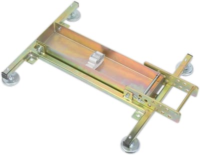 Ladderstabilisator - Ladderstabiliteit - Veilig Klussen - Vergroot Voetafdruk - 500 x 125 mm - Zilver