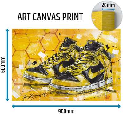 Sneaker canvas Wu-Tang LE 90x60 cm