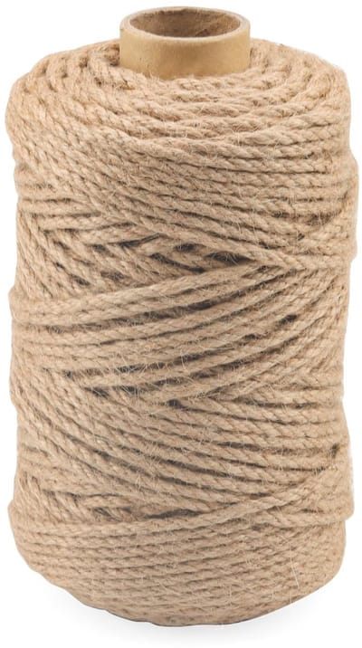 Dailygoods- Henneptouw 100 m x 4 mm - Jute Touw - Gedraaid Touw - Natuurlijk Koord - Touwtrekken - Sterk en Breukvast
