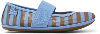 Camper Right Kids Ballerinas - Kinderen - Blauw Bruin - 25