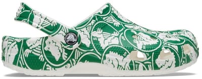 Crocs Classic Duke Print Groen/Wit Maat 25/26 US C9
