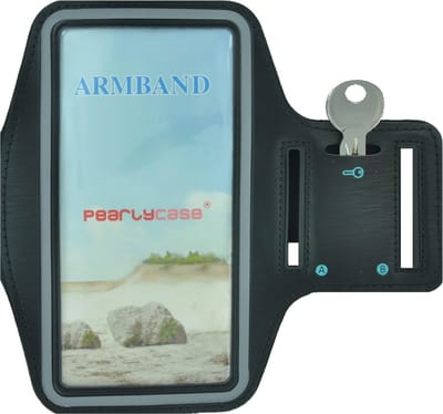 Geschikt voor Sony Xperia XZs Sport armband Hardloopband Zwart