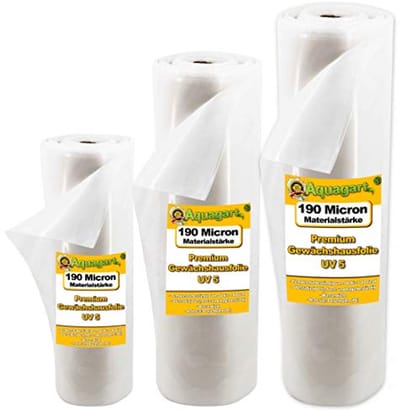 Scheurvaste UV-bestendige Broeikasfolie - 190 Micron Tuinfolie voor Plantenbescherming (3m x 4m)