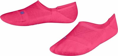 FALKE Cool Kick onzichtbar eenkleurig functioneel materiaal footies kinderen pink - maat 31-34