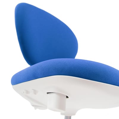 hjh OFFICE KID Vivo - Kinder bureaustoel - Blauw - Stof