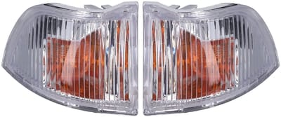 Dailygoods- Zijspiegel Indicator Vervanging - Knipperlichtkap Buitenspiegel - ABS - 1 Paar - Voor Iveco Daily 2006-2012 - OE-nummer IVE098
