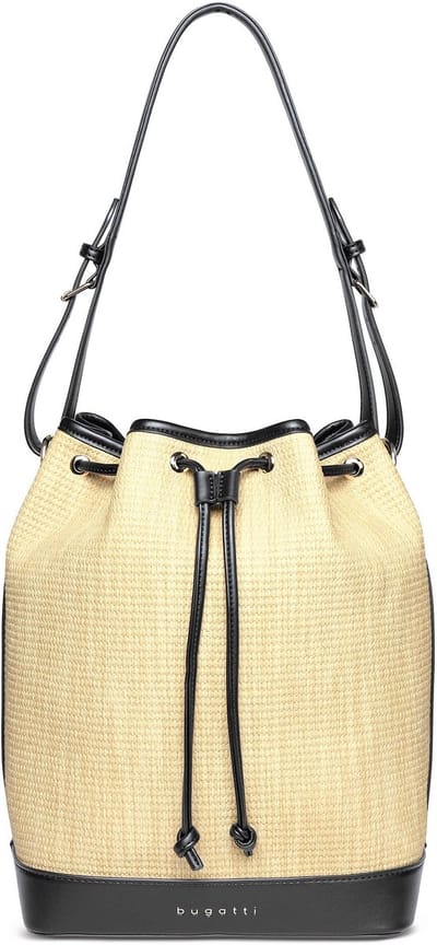 bugatti schoudertas Isa Bucket Bag Beige