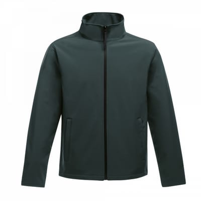 Regatta - Heren Ablaze Printable Softshell Jas (Donkergrijs met Zwart)
