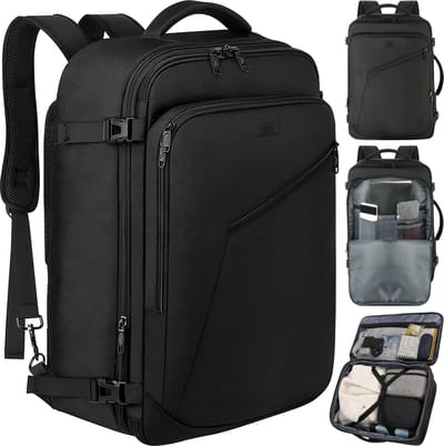 TRAVLO® Premium Rugzak Handbagage 40x30x20 - Reistas 24L - Weekendtas Dames en Heren - Travel Bag - Underseater - Handbagage Tas - Waterdicht