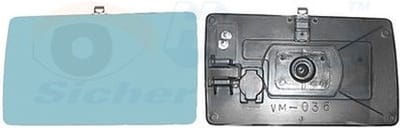 VanWezel 3024835 - Miroir rétroviseur gauche pour Mercedes C(190) w201 de 1982 à 1993
