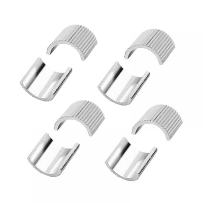 Stuurschijfjes, 8 stuks 7/8" tot 1" aluminiumlegering motorfiets stuurverbinder voor 22 mm diameter motorfiets stuur