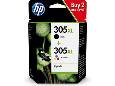 HP Inktcartridge 305XL (6ZA94AE) Zwart + 3 kleuren Multipack Hoge capaciteit