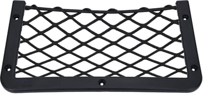 Opbergnet zwart 302 x 180 mm