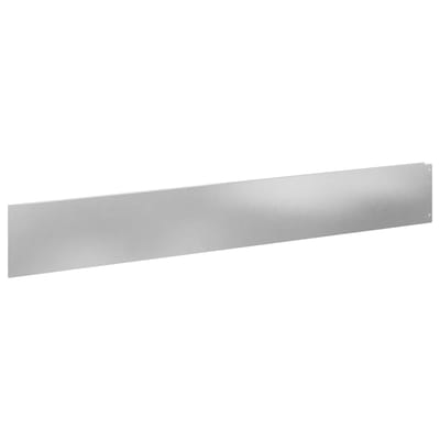 vidaXL - Gazonrand - 30 - st - 100 - x - 15 - cm - Staal - zilver