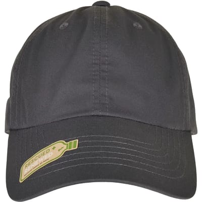 Urban Classics - Recycled Polyester Dad Cap light charcoal Pet - Grijs