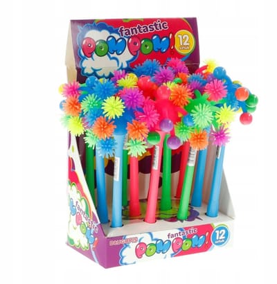 Penmate Pom Pom Pen - Unieke Pen met Kleurrijke Pompon
