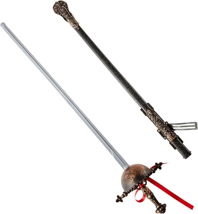 8204F Plantenbak Antiek - Gedecoreerde Voering - 1 stuk - Antiek - Hout - 68 cm