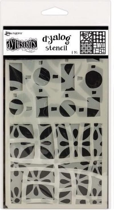 Ranger - Dylusions Stencil - Doodle it too