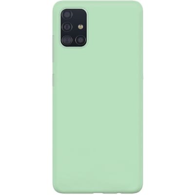 ShieldCase pantone Siliconen Hoesje geschikt voor Samsung Galaxy A71 - in meerdere kleuren verkrijgbaar - kwalitatieve backcover - optimale bescherming - groen